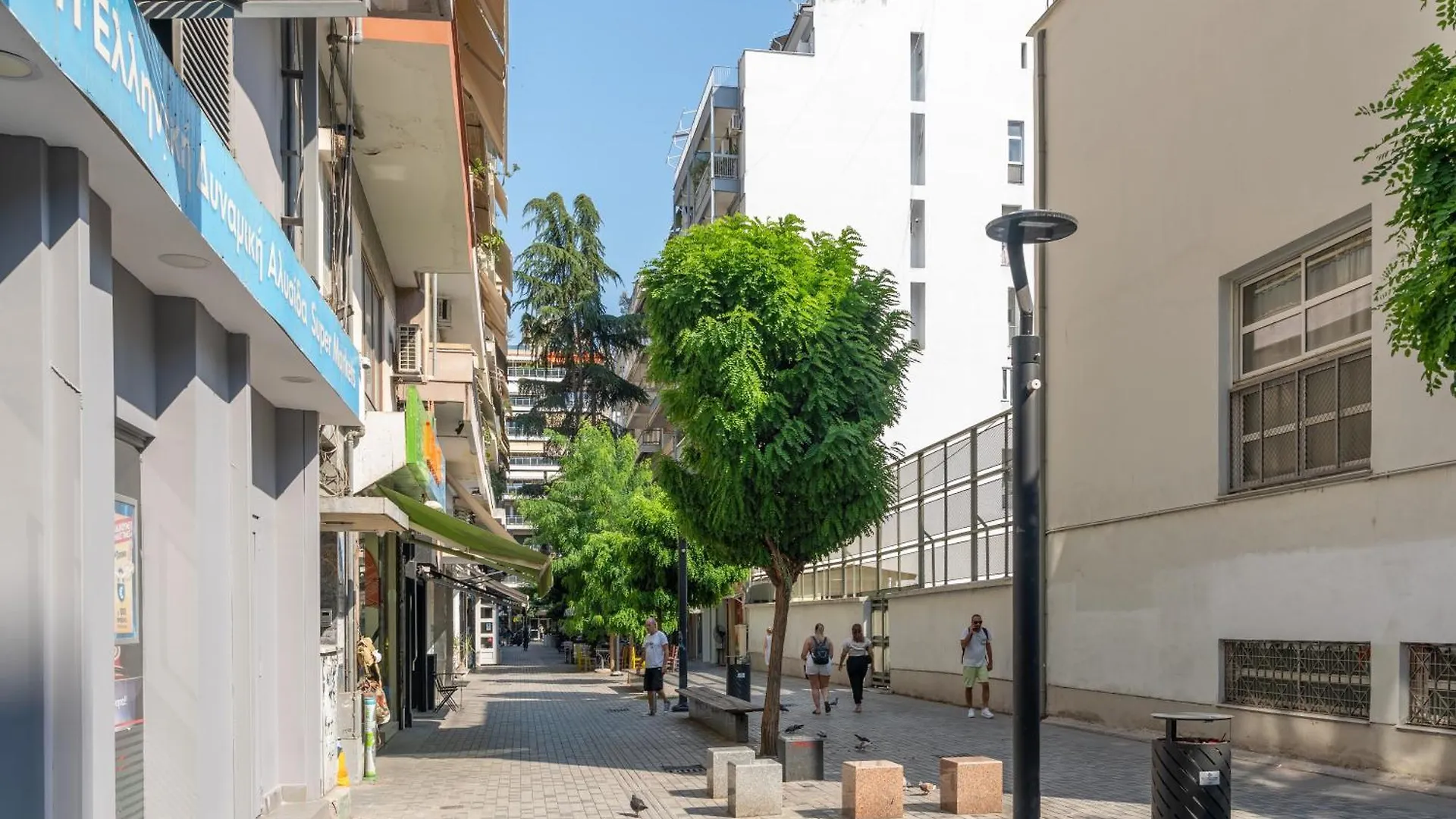 아파트 Agias Sofias Promenade Apt 테살로니키